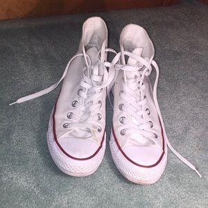 White high top converse